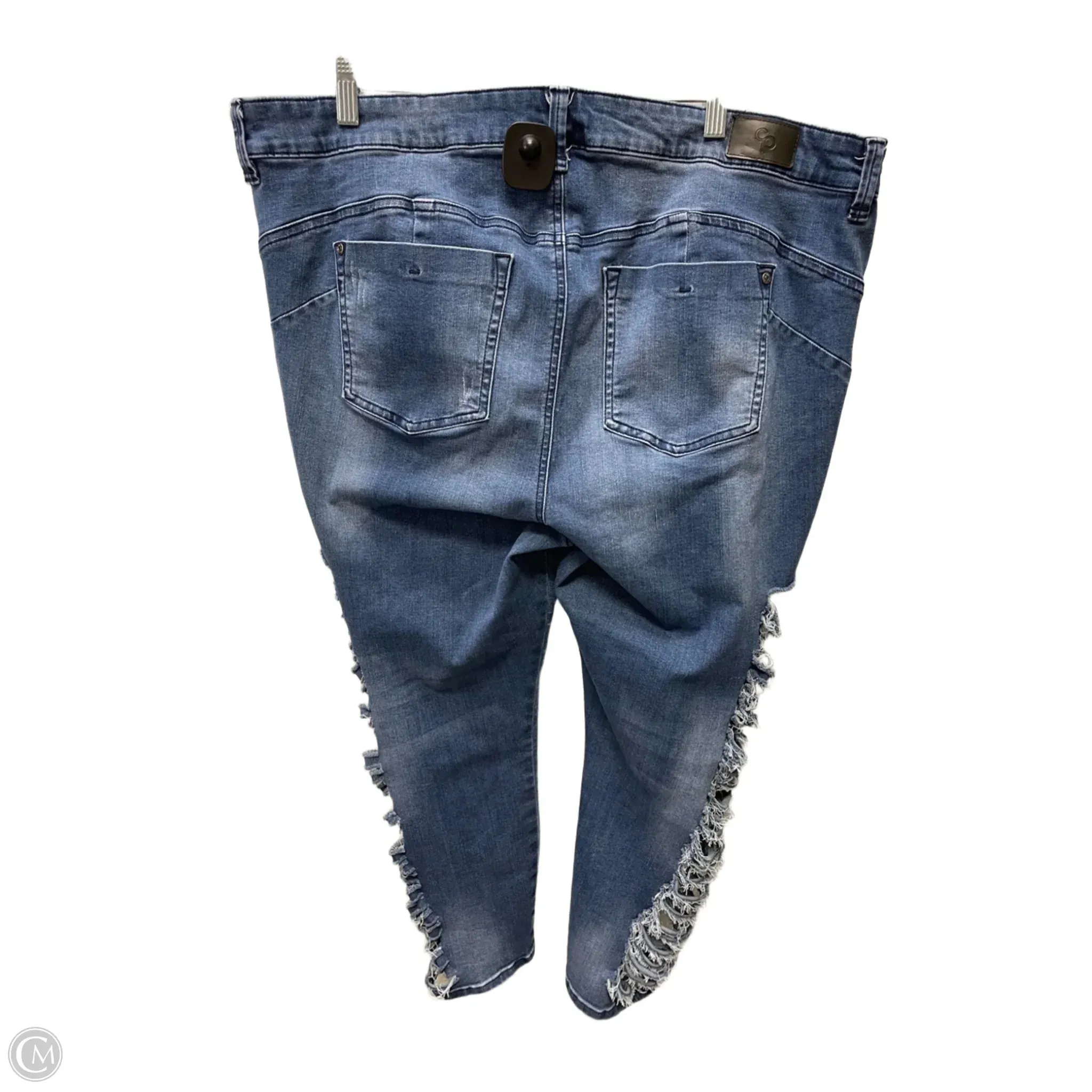 Jeans Straight By Celebrity Pink In Blue, Size: 22