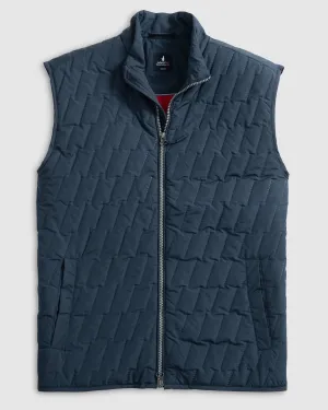 Johnnie-O Men's Belfry Quilted Puffer Vest