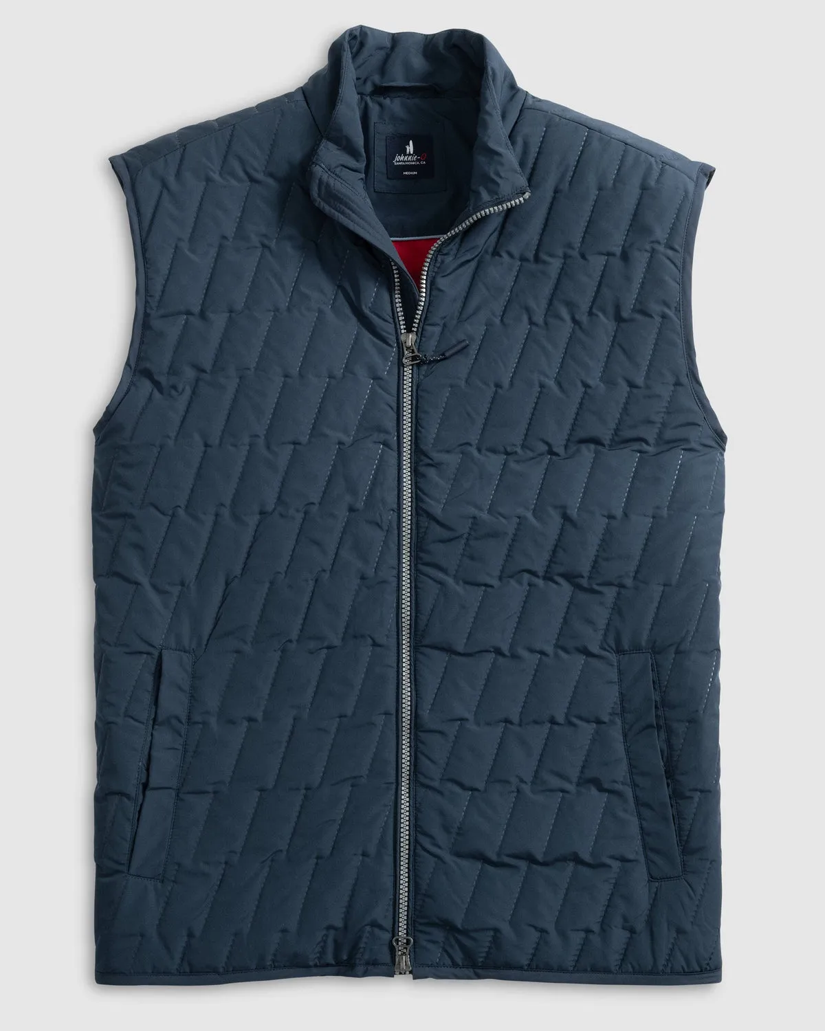 Johnnie-O Men's Belfry Quilted Puffer Vest