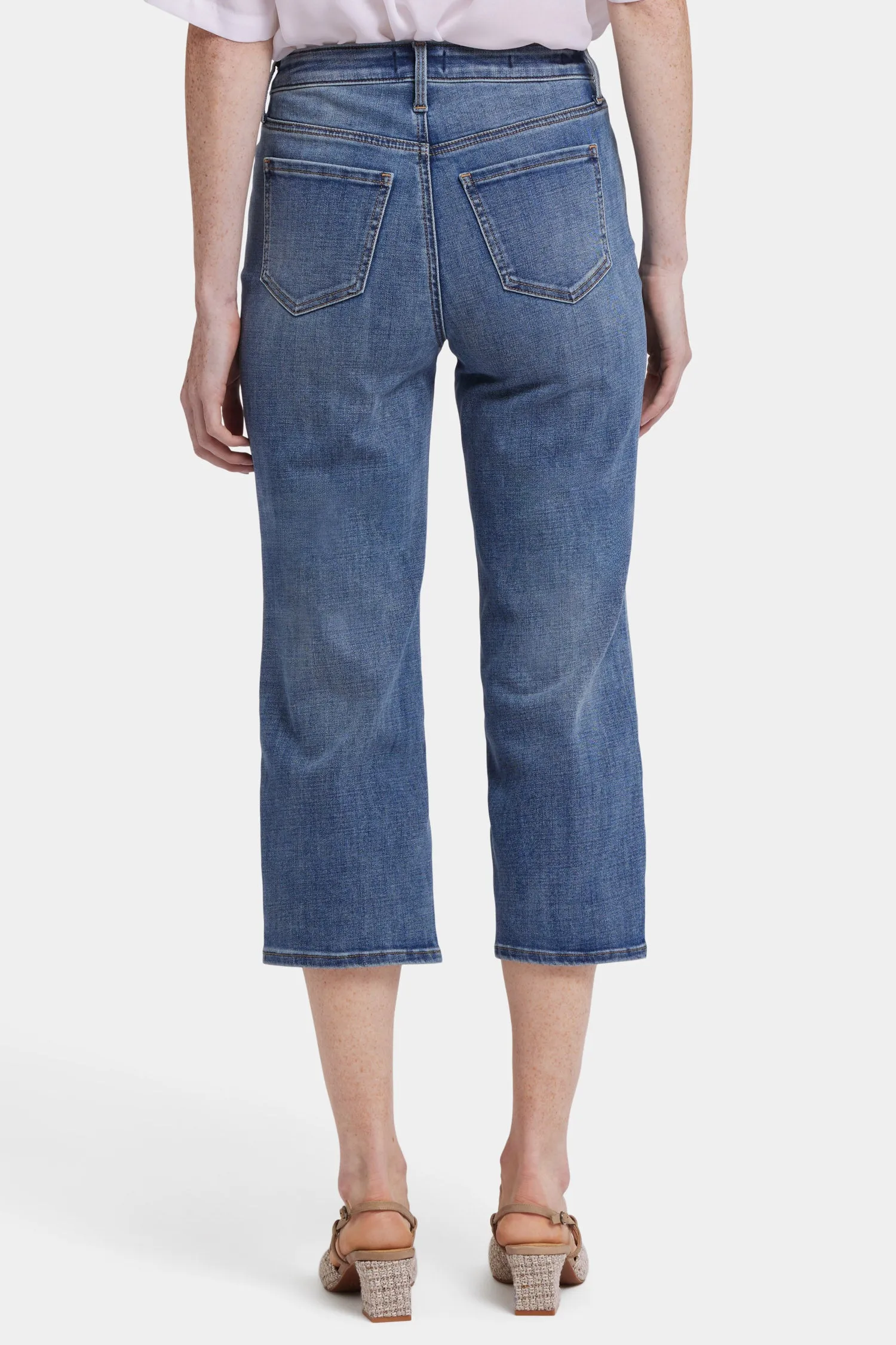 Joni Relaxed Capri Jeans - Majorca Bay