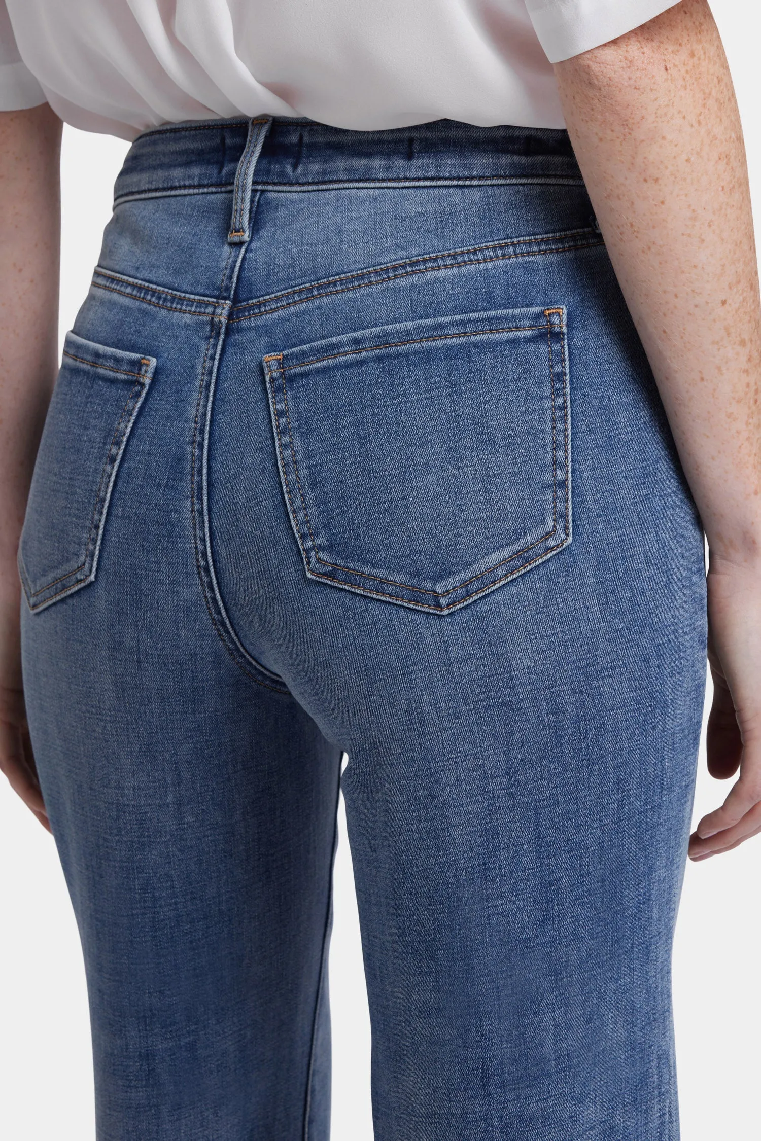 Joni Relaxed Capri Jeans - Majorca Bay