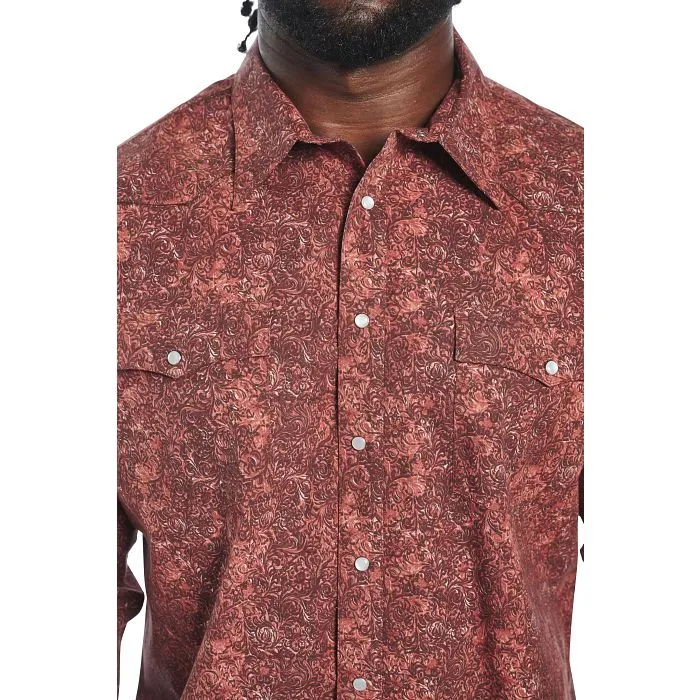 Justin Brands Shirt Floral Feather HJ-1508