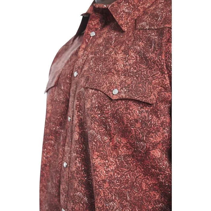 Justin Brands Shirt Floral Feather HJ-1508