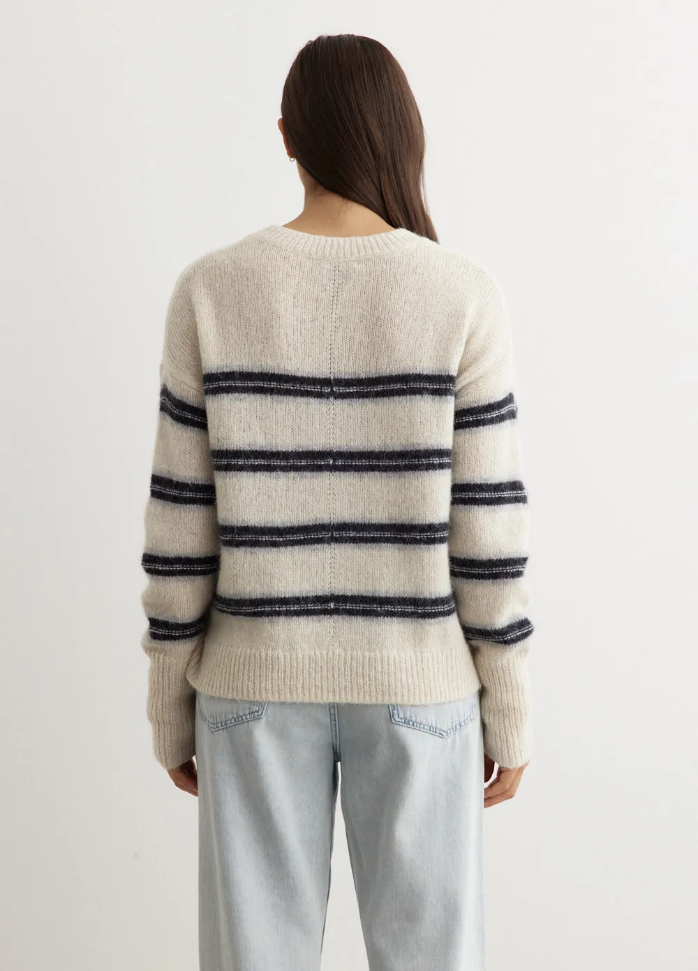 Kelly Stripe Long Sleeve Sweater