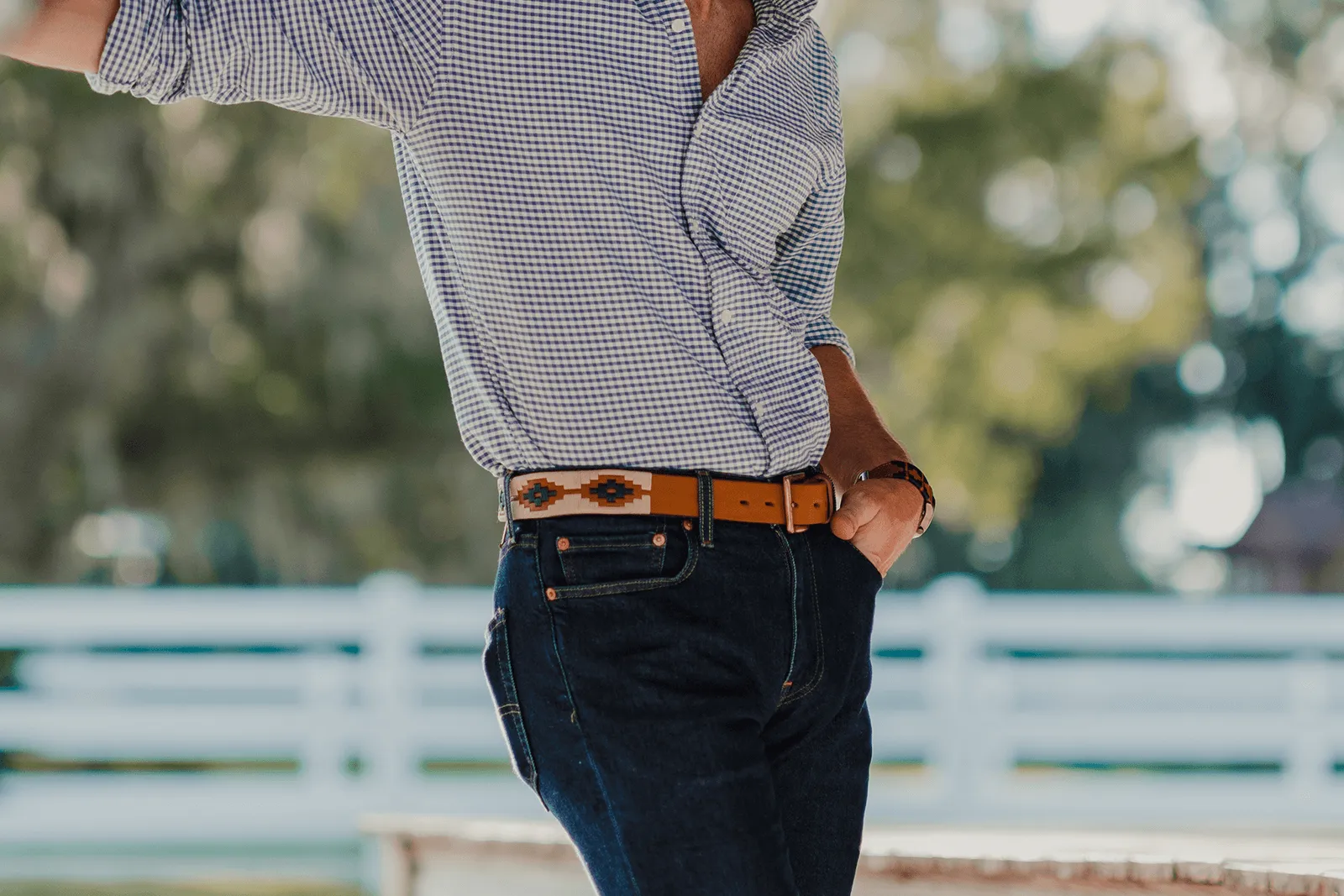 LA MATERA CAZADOR POLO BELT