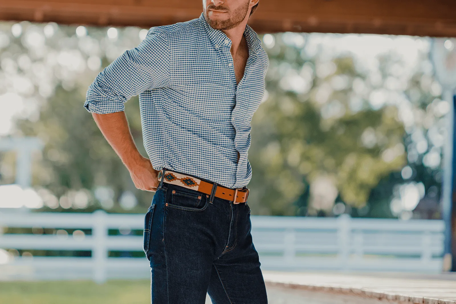 LA MATERA CAZADOR POLO BELT