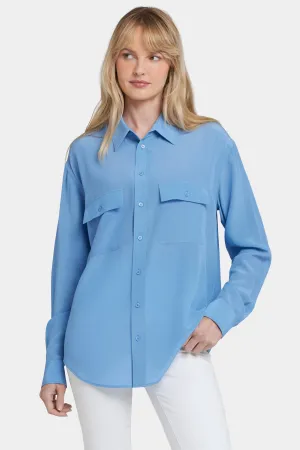 Lauren Silk Blouse - Pacific Coast