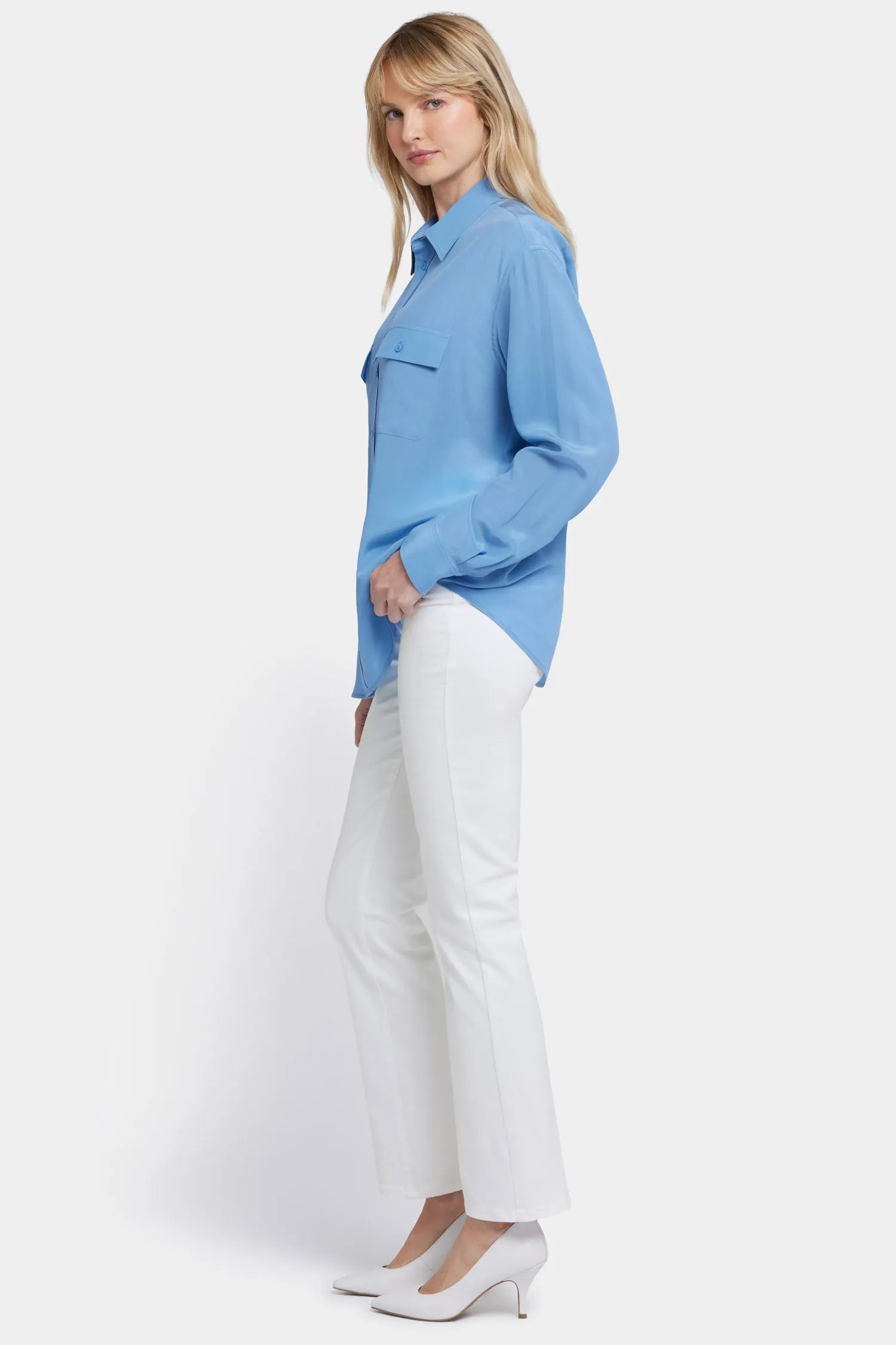 Lauren Silk Blouse - Pacific Coast