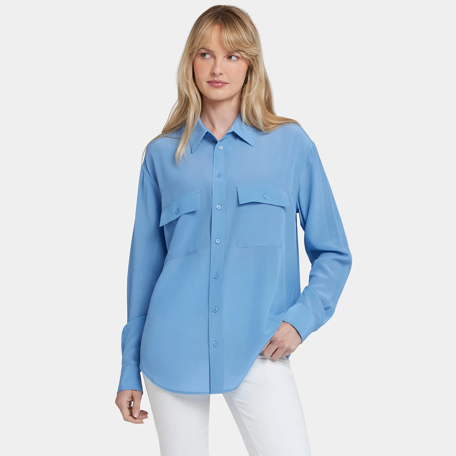Lauren Silk Blouse - Pacific Coast