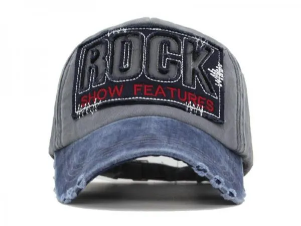 Letter Bone Gorras Casquette Washed Cotton Hat Cap