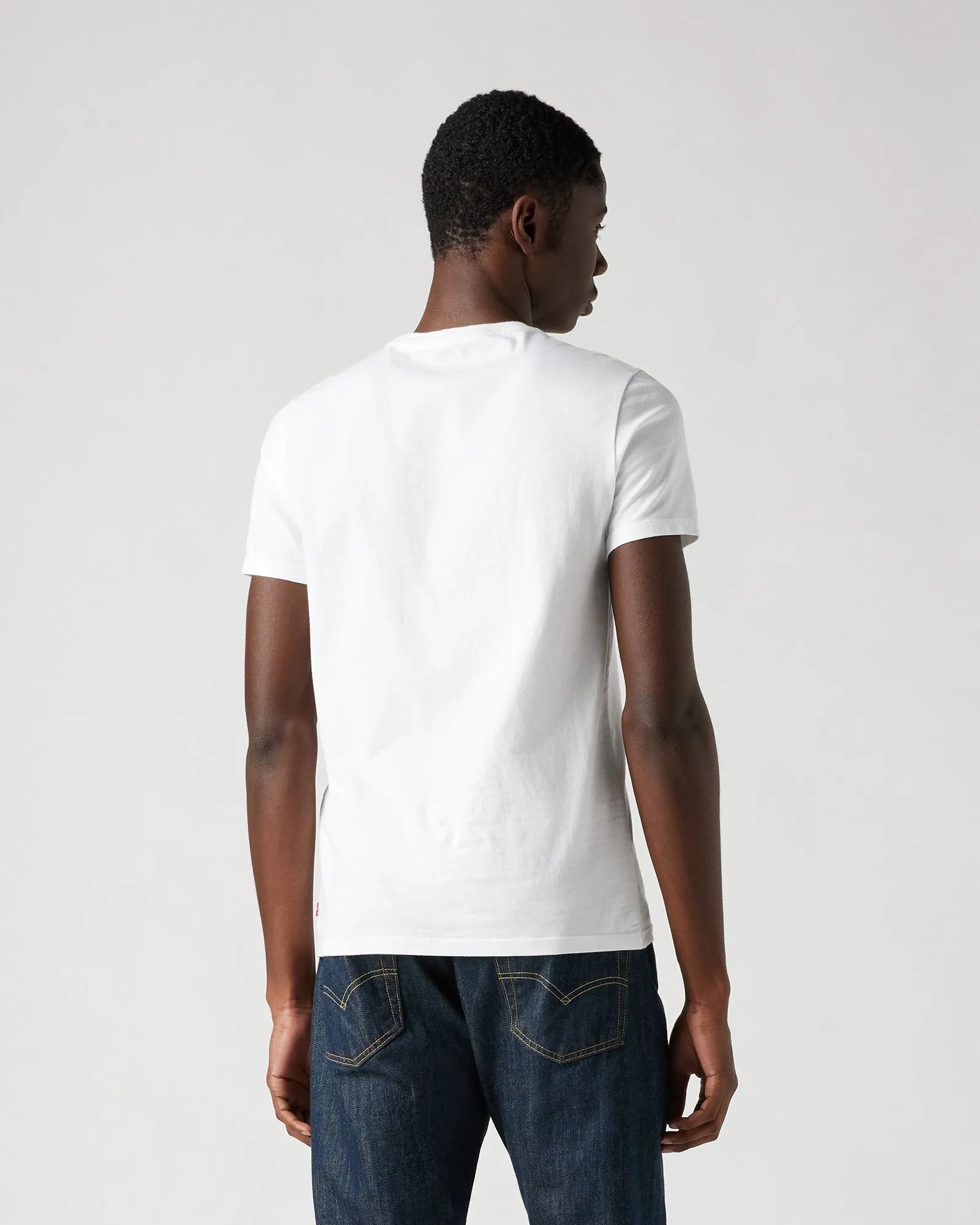 Levi's® 2-Pack Housemark Graphic Crewneck Tees - White / Blue