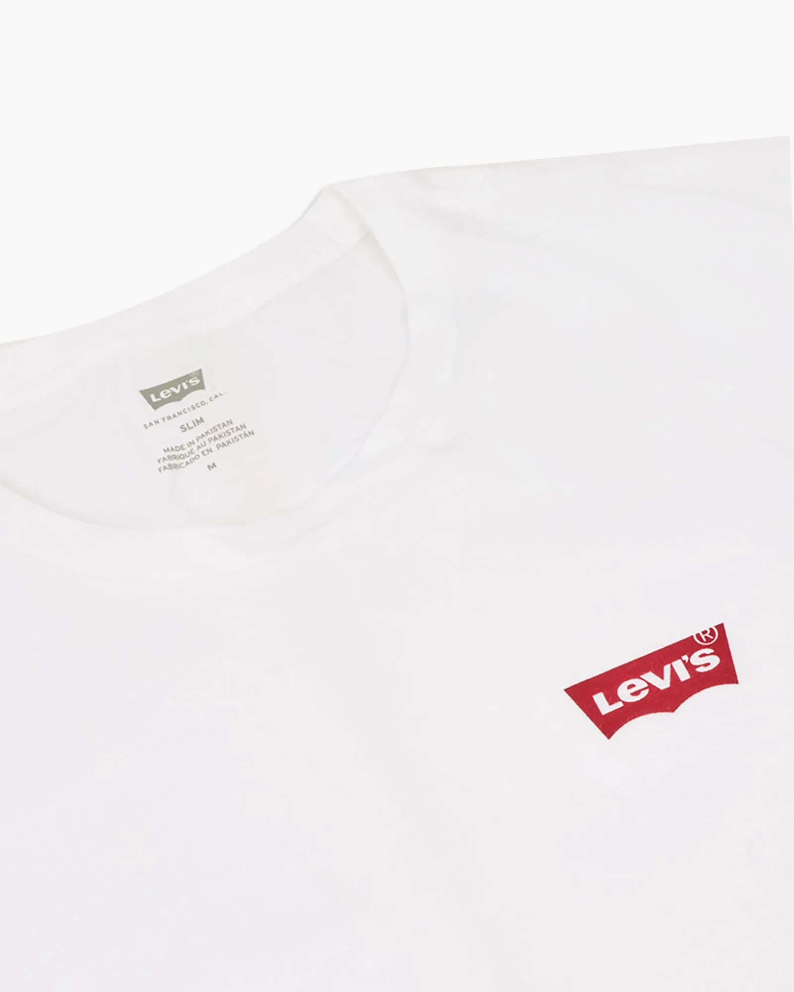 Levi's® 2-Pack Housemark Graphic Crewneck Tees - White / Blue
