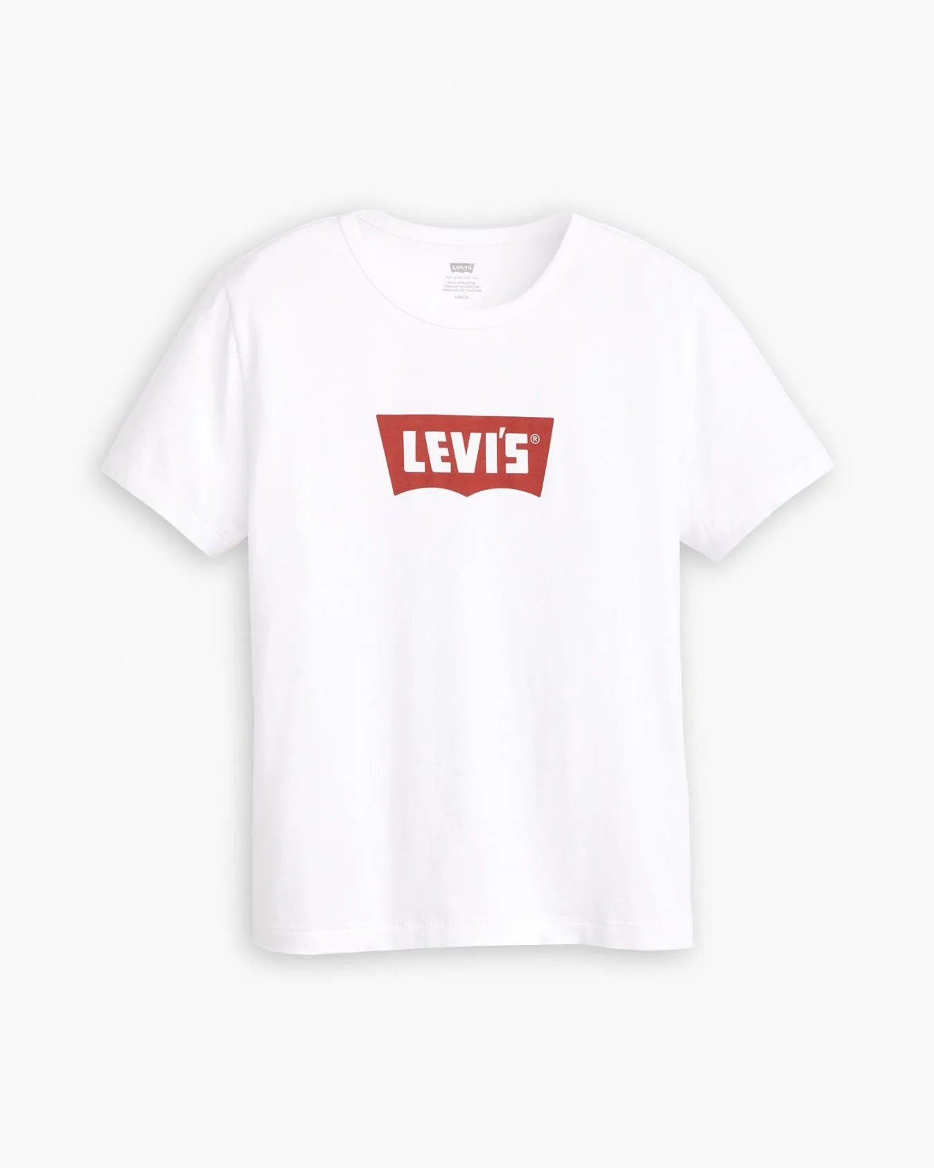 Levi's® Womens Graphic Iconic Tee - Vintage Batwing / White