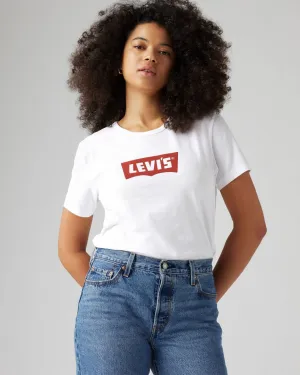 Levi's® Womens Graphic Iconic Tee - Vintage Batwing / White