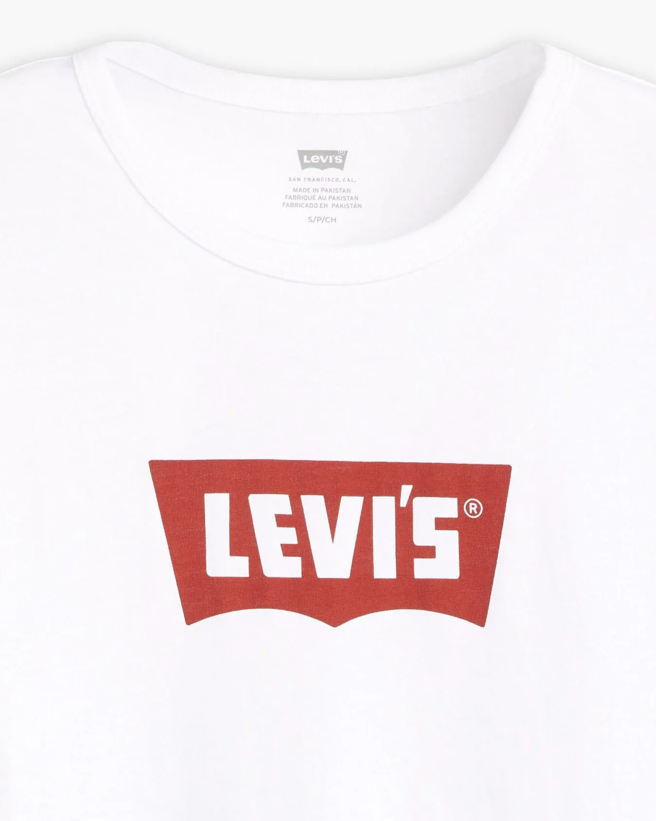 Levi's® Womens Graphic Iconic Tee - Vintage Batwing / White