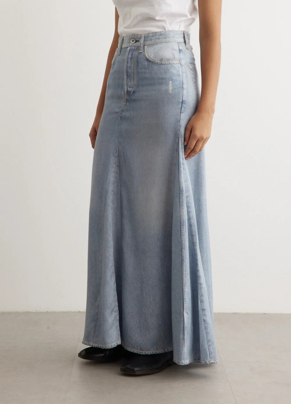 Liquid Miramar Maxi Skirt