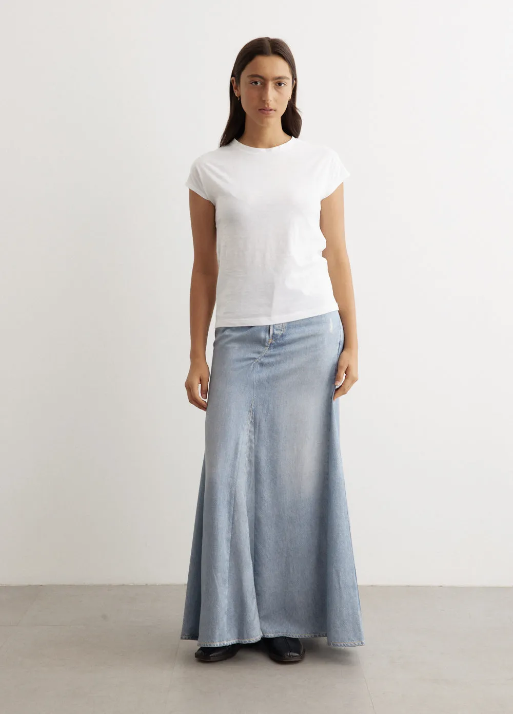 Liquid Miramar Maxi Skirt