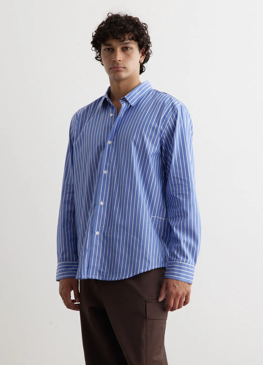 Logo Striped Shirt