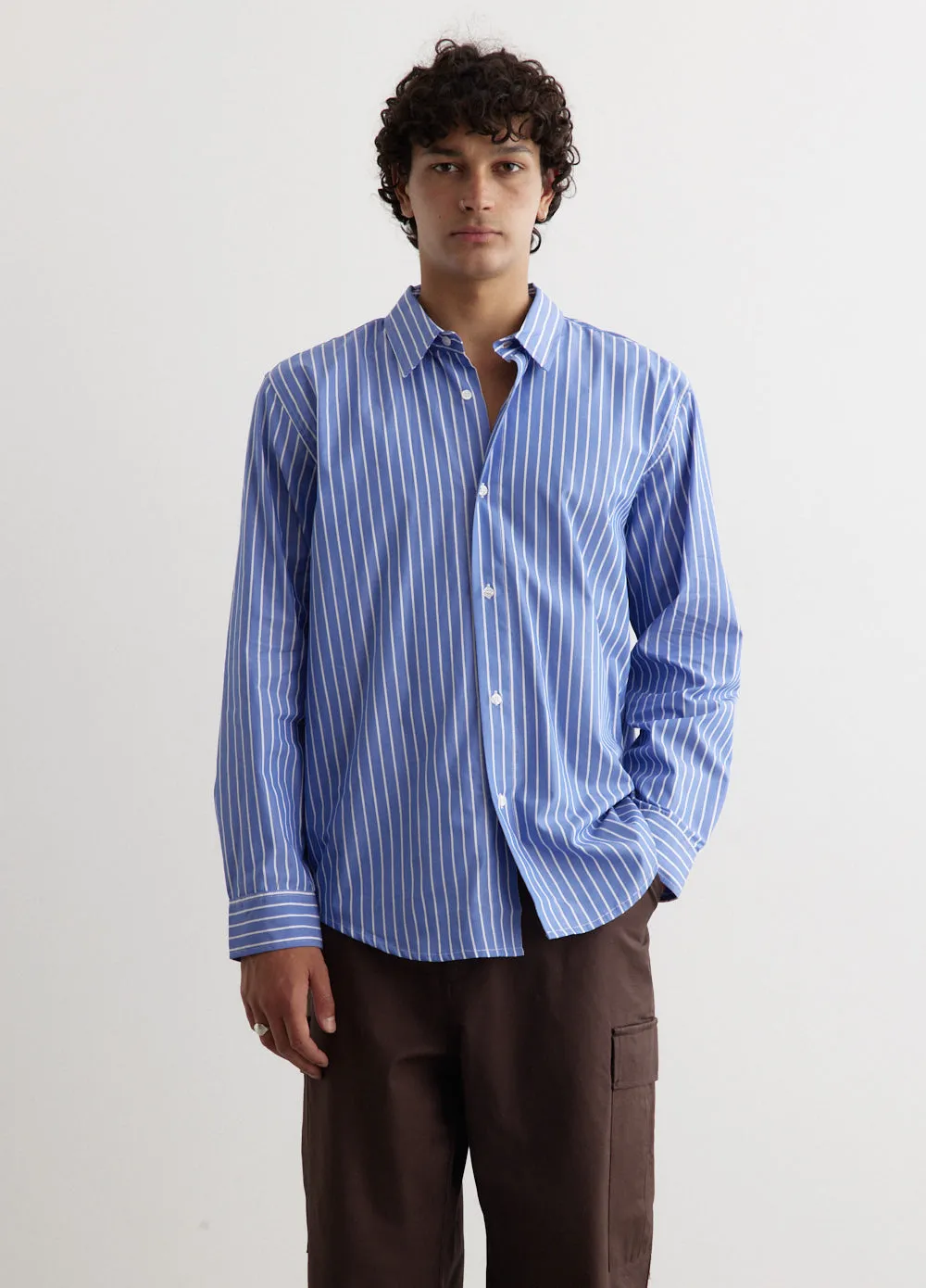 Logo Striped Shirt