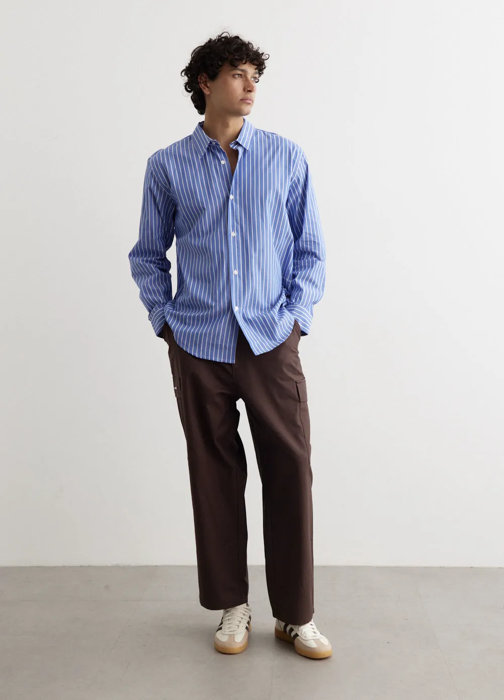 Logo Striped Shirt
