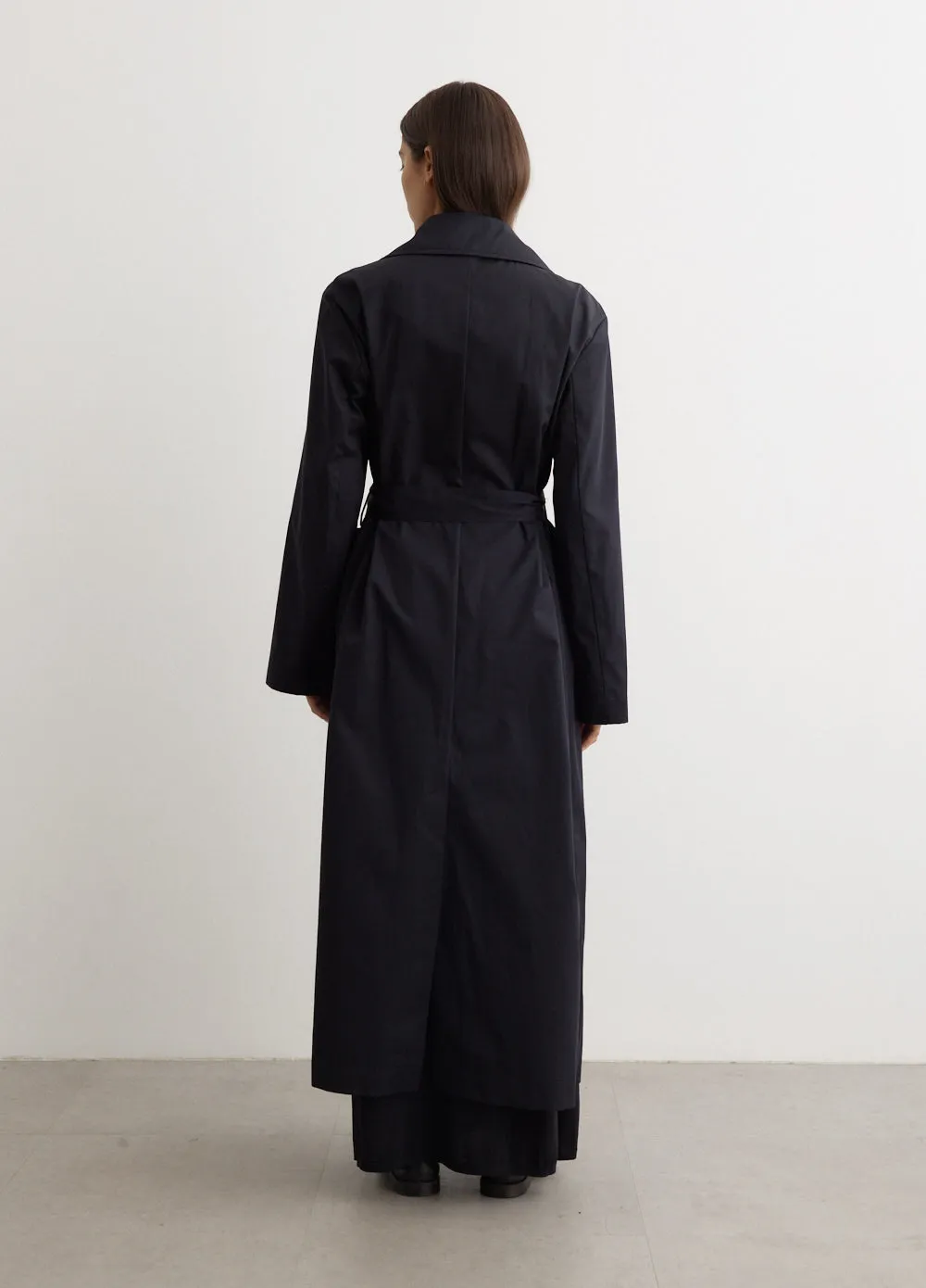 Long Wrap Trench