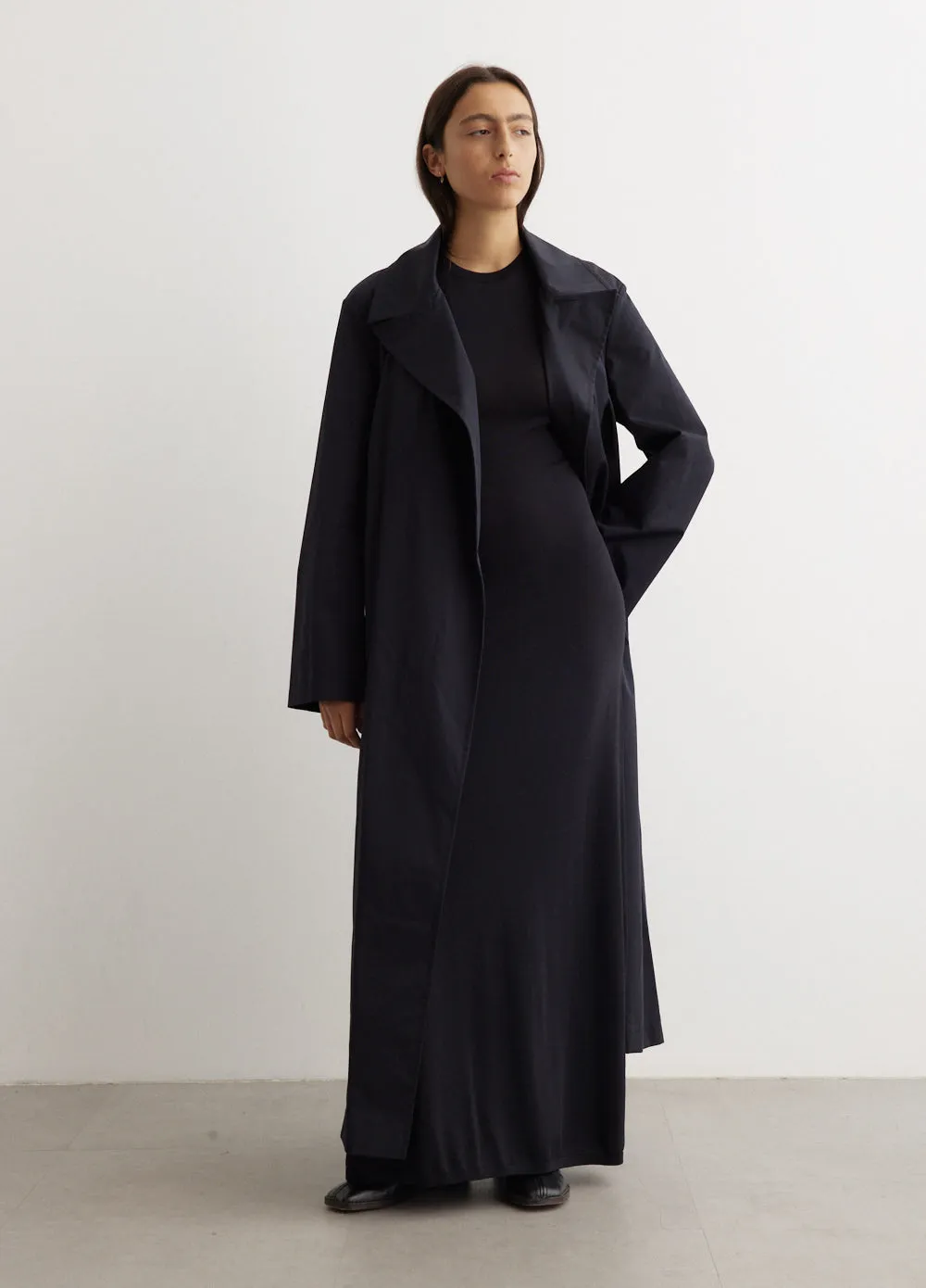 Long Wrap Trench