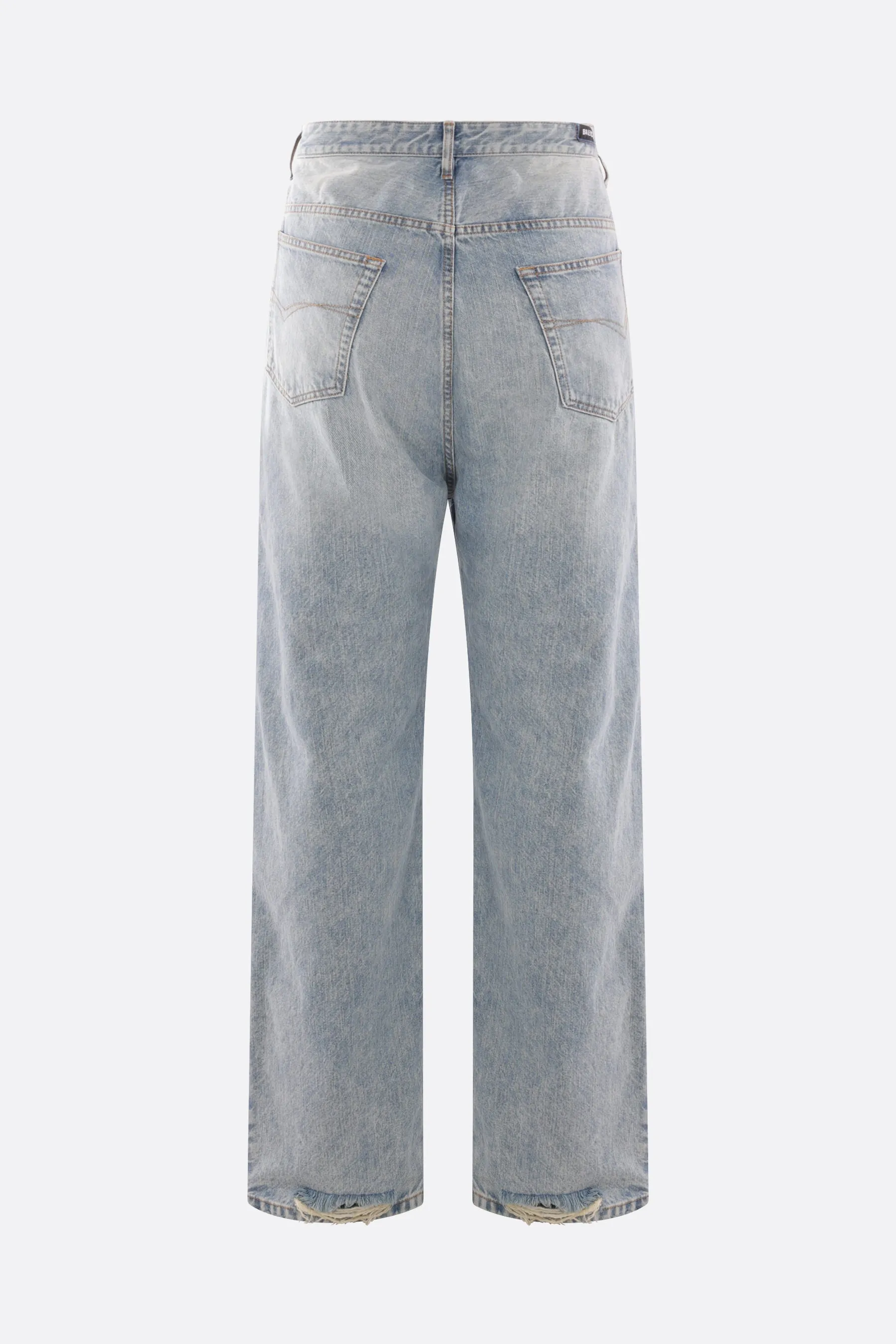 loose-fit denim jeans