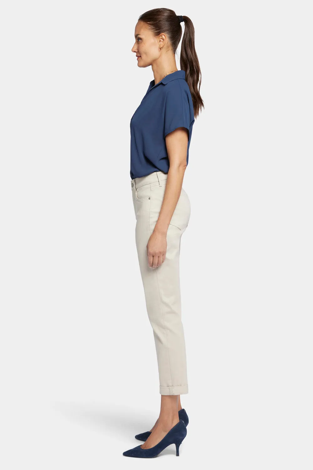 Margot Girlfriend Jeans - Feather