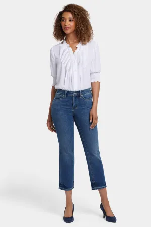 Marilyn Straight Ankle Jeans In Petite - Dali River