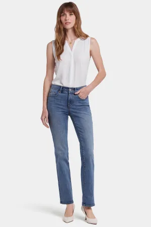 Marilyn Straight Jeans In Petite - Majorca Bay