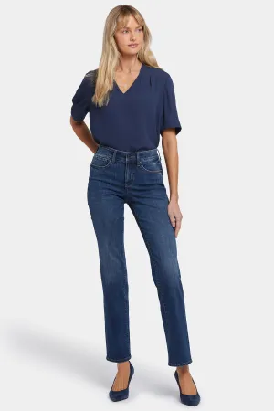 Marilyn Straight Jeans In Petite - Rio Rapids