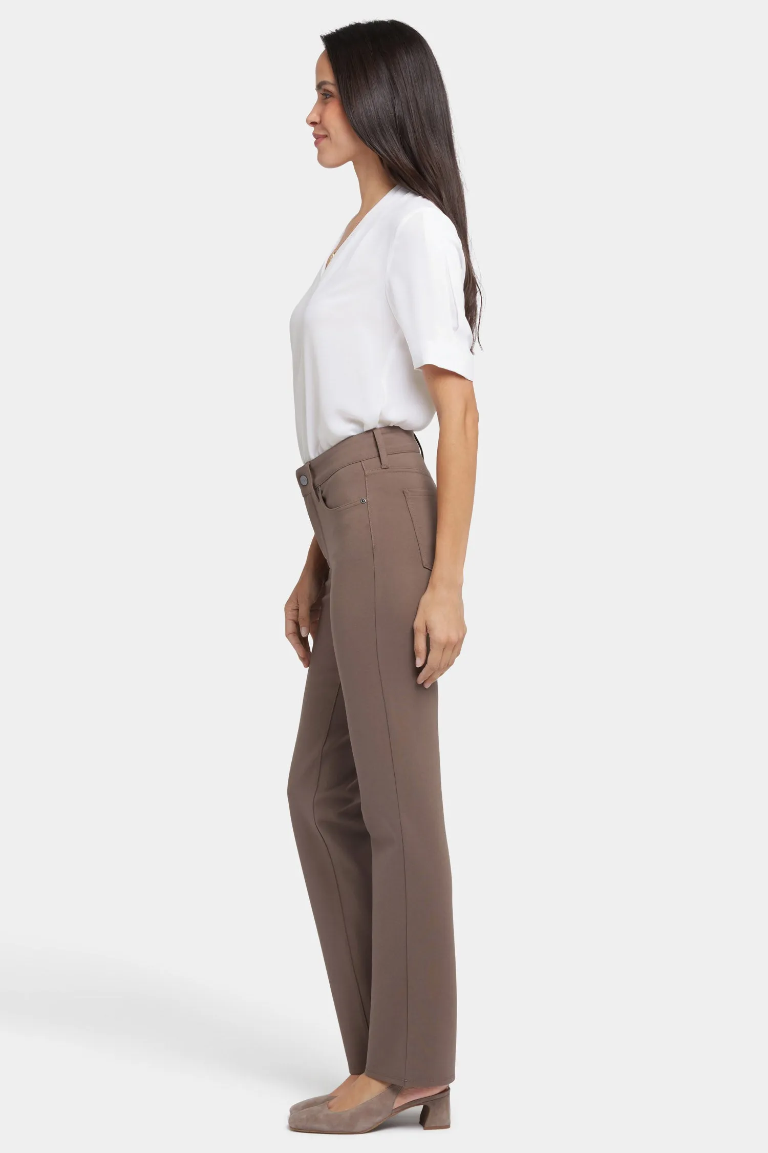 Marilyn Straight Pants - Incense