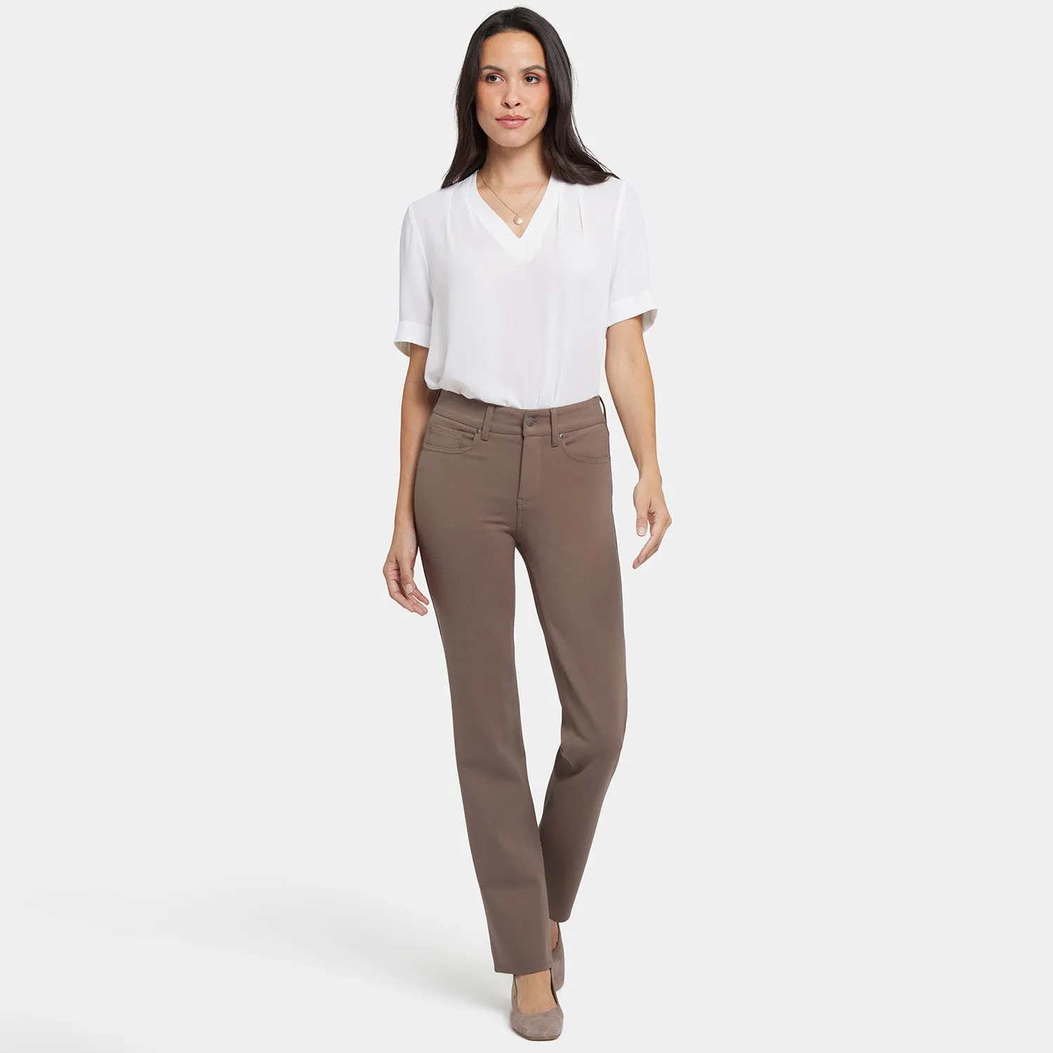 Marilyn Straight Pants - Incense