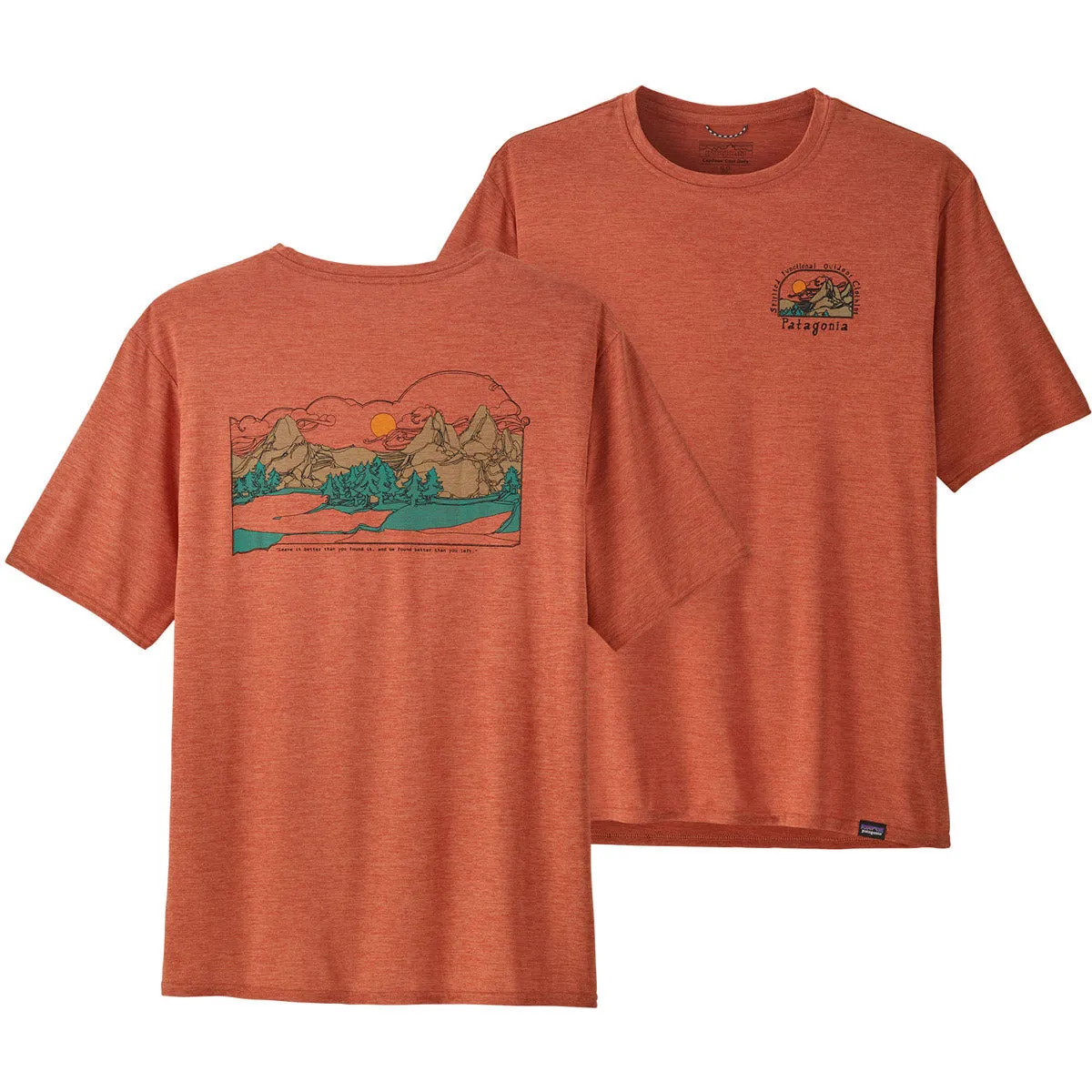 Men's Capilene Cool Daily Graphic Shirt - Lands