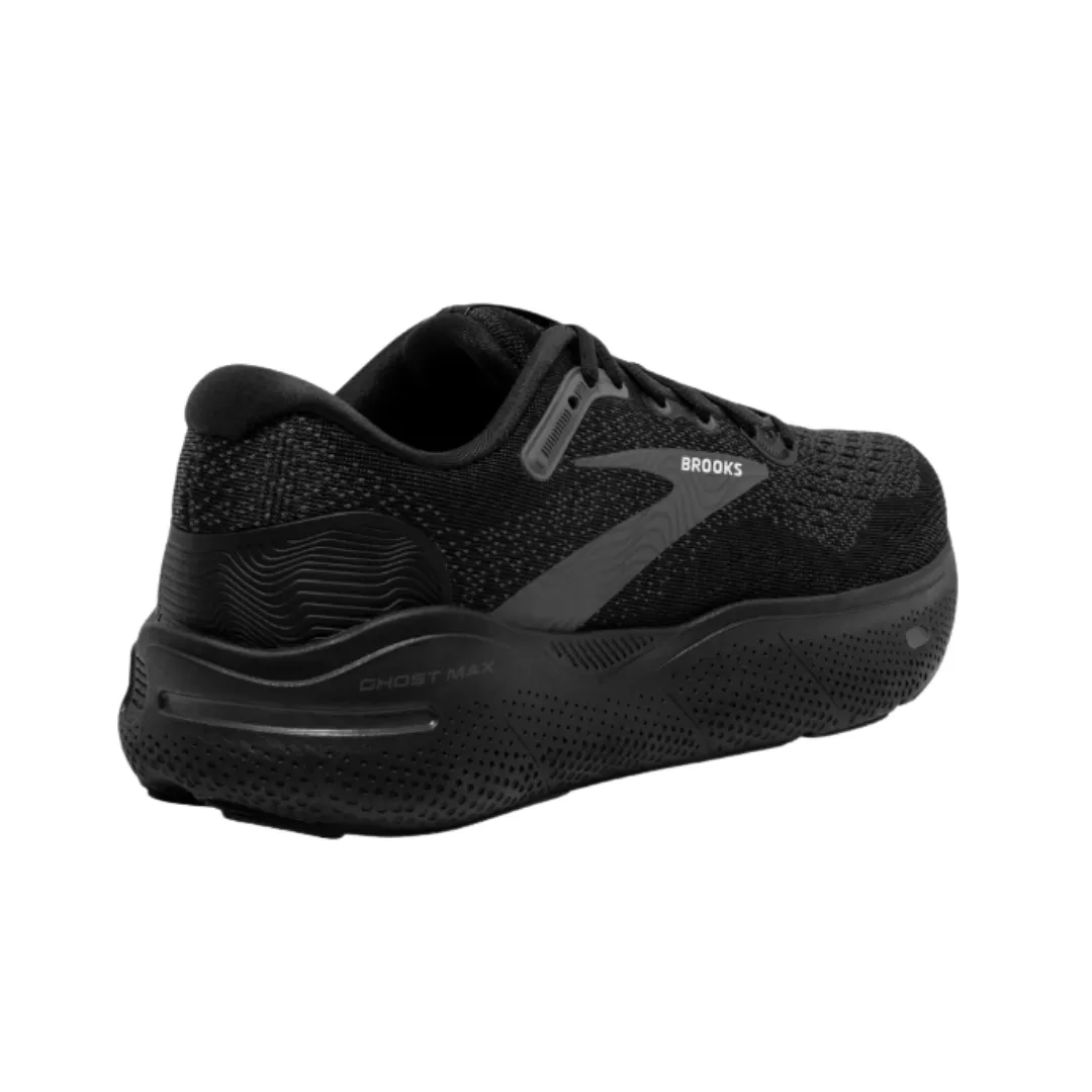 Men’s Ghost Max – Black/Black/Ebony (4E Width)