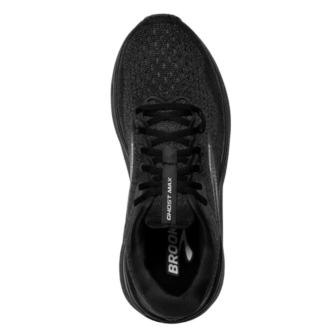 Men’s Ghost Max – Black/Black/Ebony (4E Width)