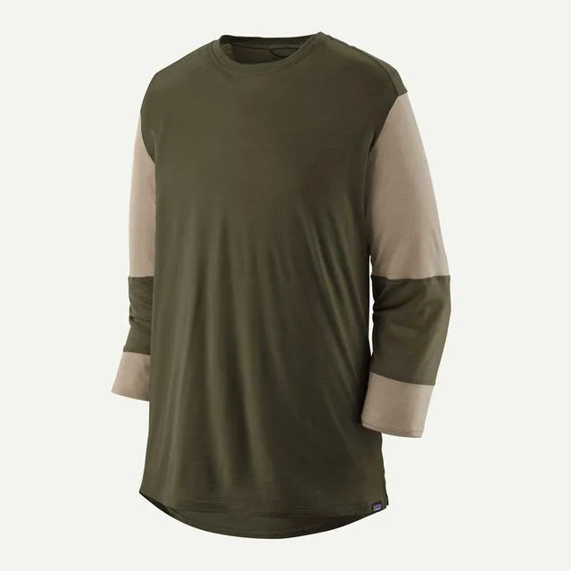 Men's Merino Blend 3/4 Sleeve Bike Jersey