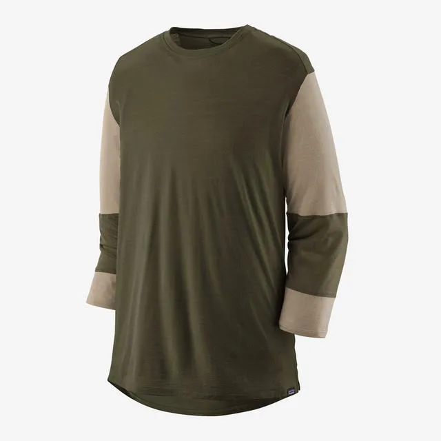 Men's Merino Blend 3/4 Sleeve Bike Jersey