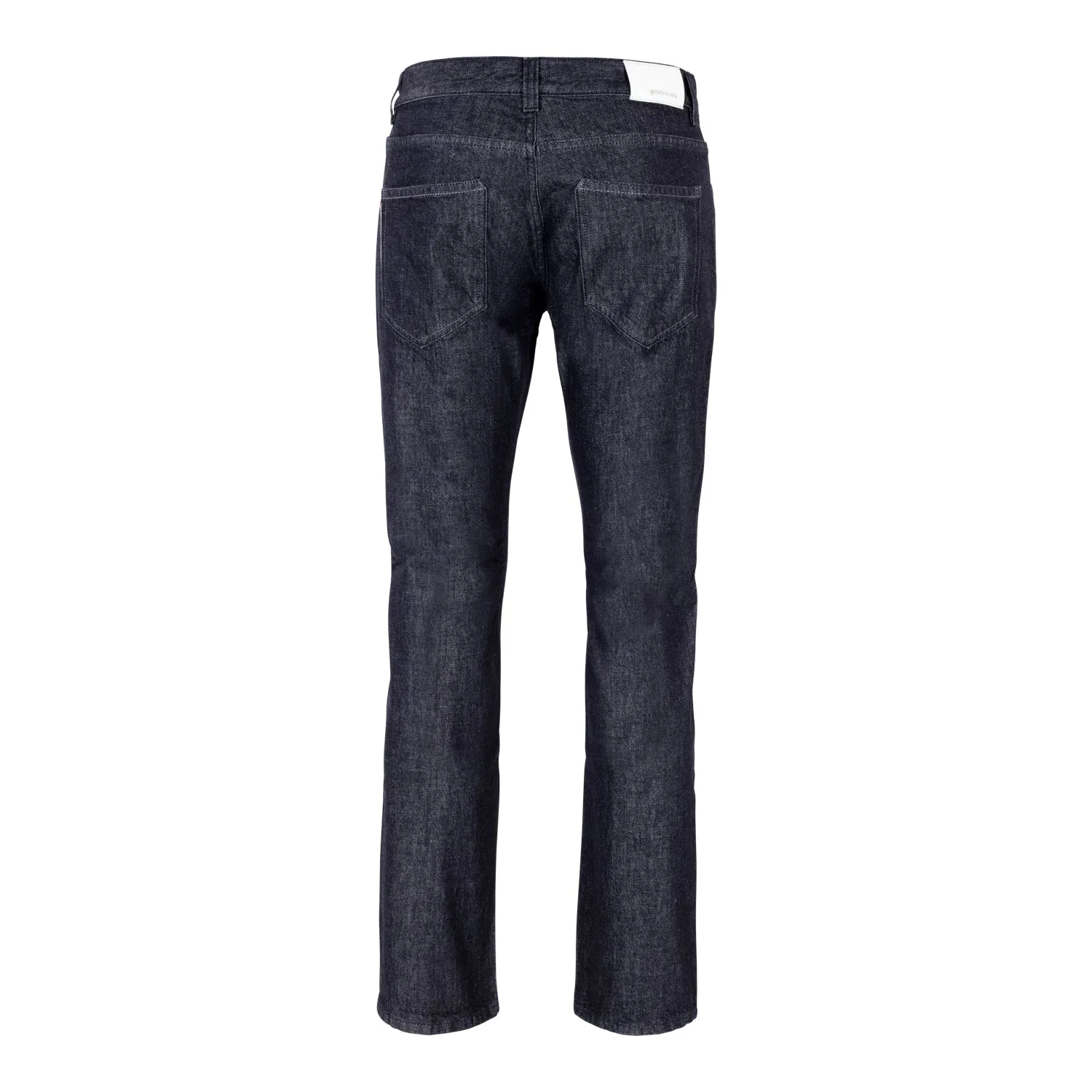Mens Straight Jeans - Black Light One Wash