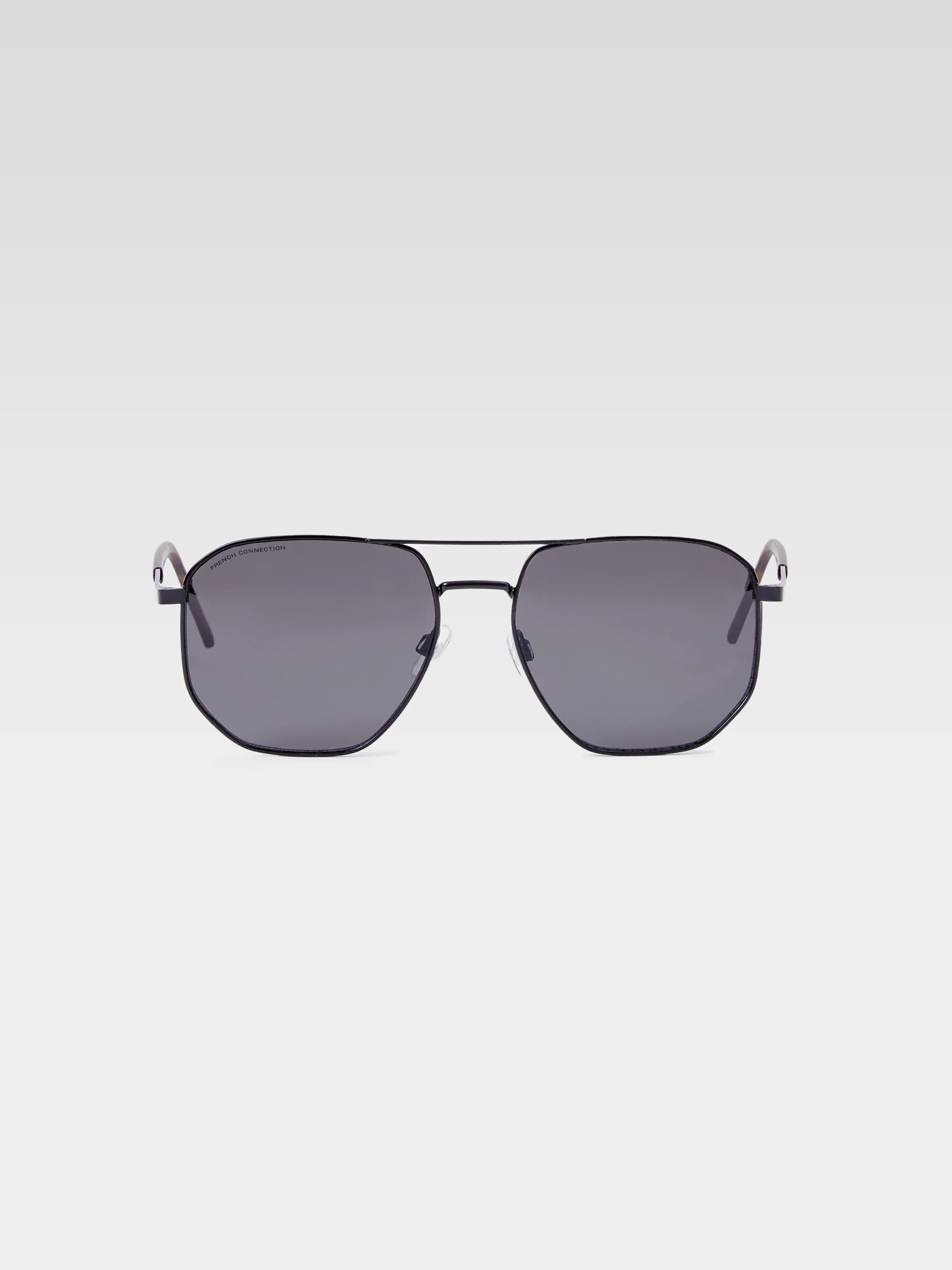 Metal D-Frame Sunglasses