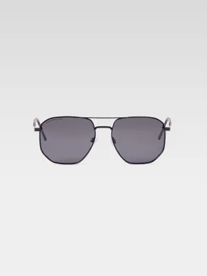 Metal D-Frame Sunglasses