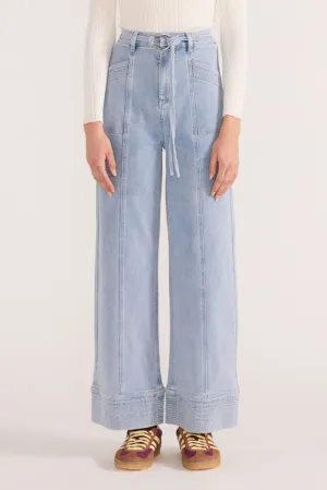 Minkpink Oliver Denim Straight Leg Jean Vintage Blue