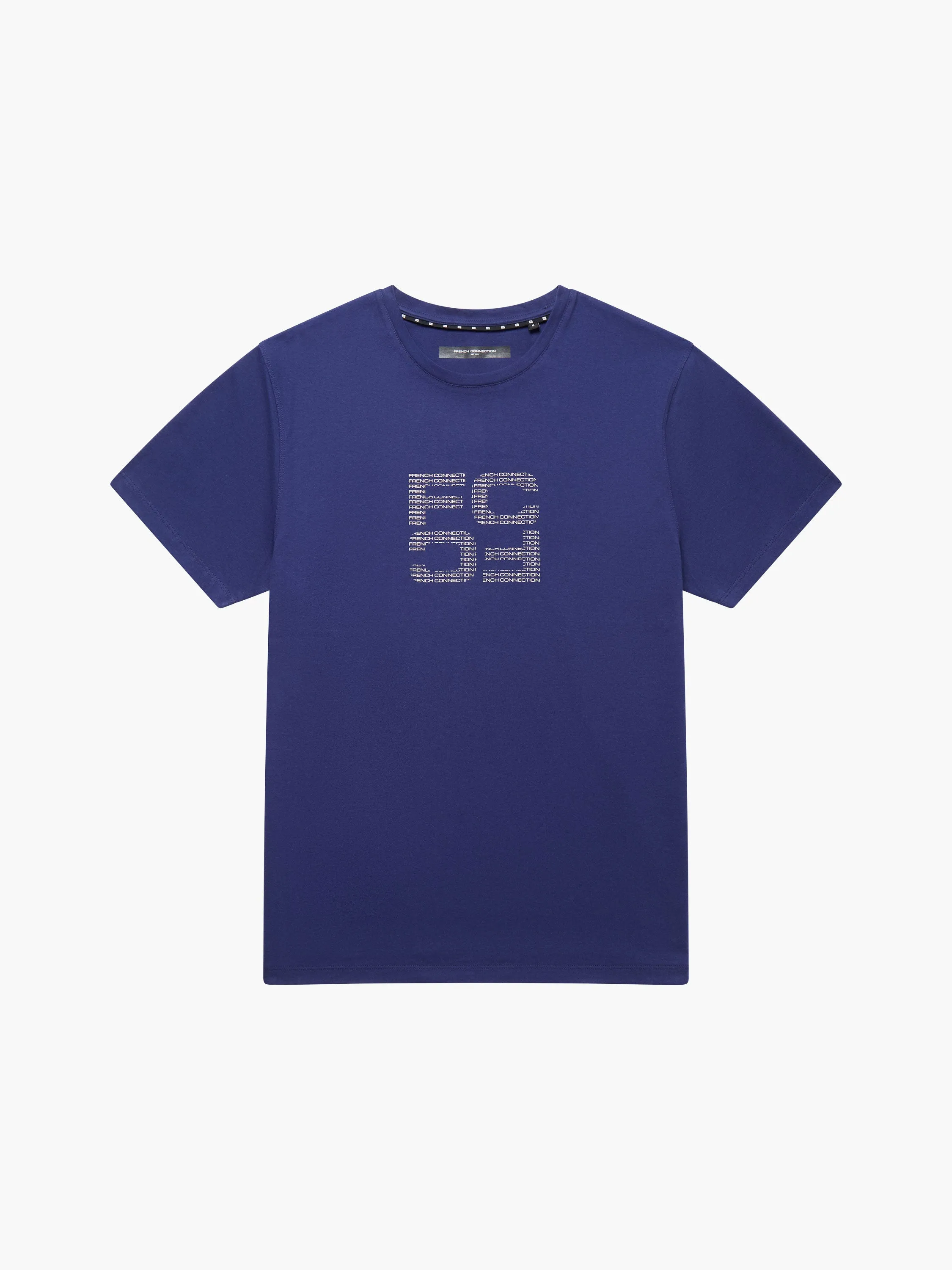Mirror Repeat Logo Organic Graphic T-Shirt