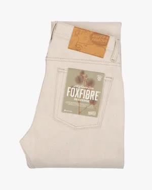 Naked & Famous Denim Weird Guy Regular Tapered Mens Jeans - All Natural Ecru Foxfibre® Selvedge