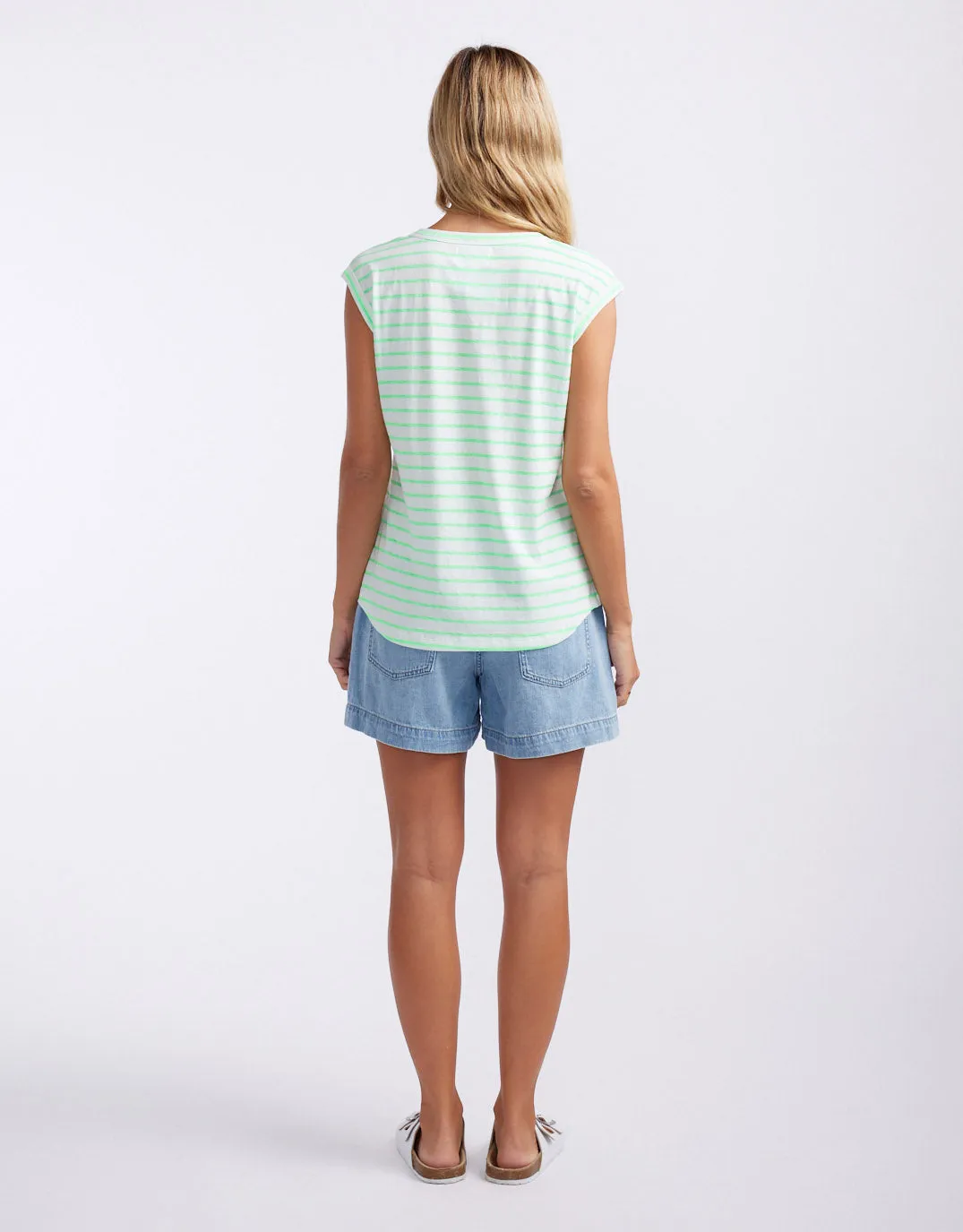 Neon Cali Tank - Neon Green