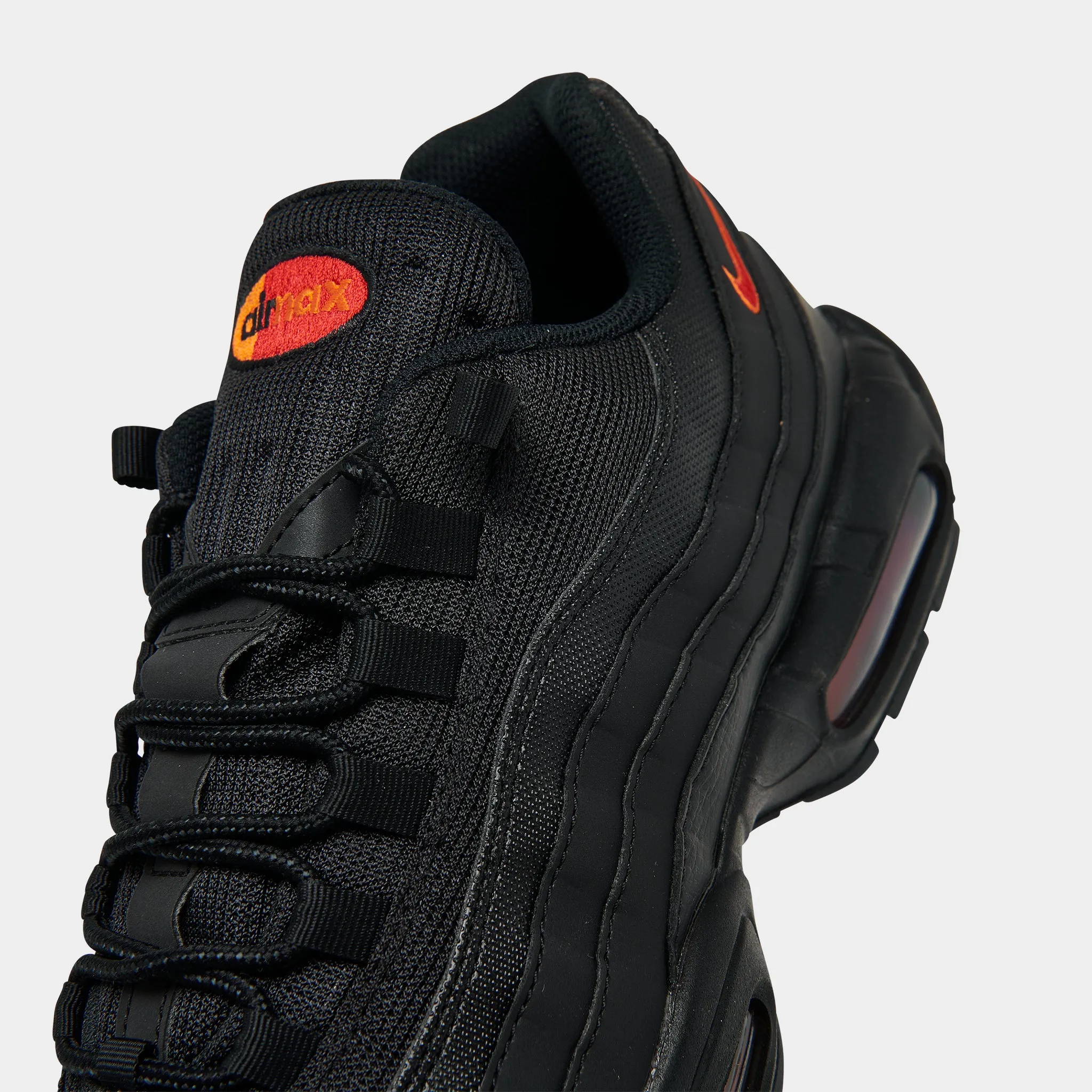 Nike Air Max 95 Black / University Red - Optical Yellow