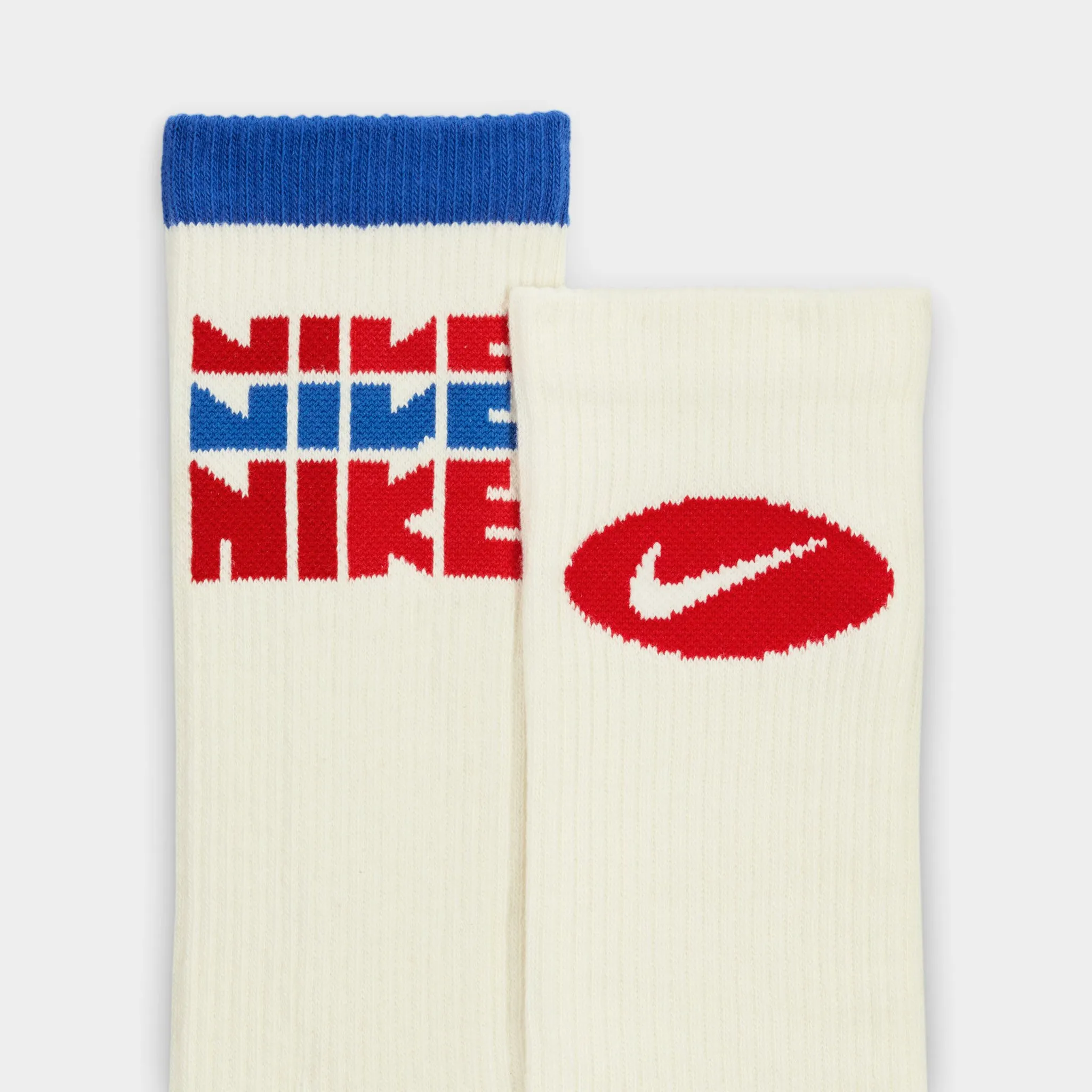 Nike ED Plus Cushioned Retro Crew Socks-3 Pack / Multi-color
