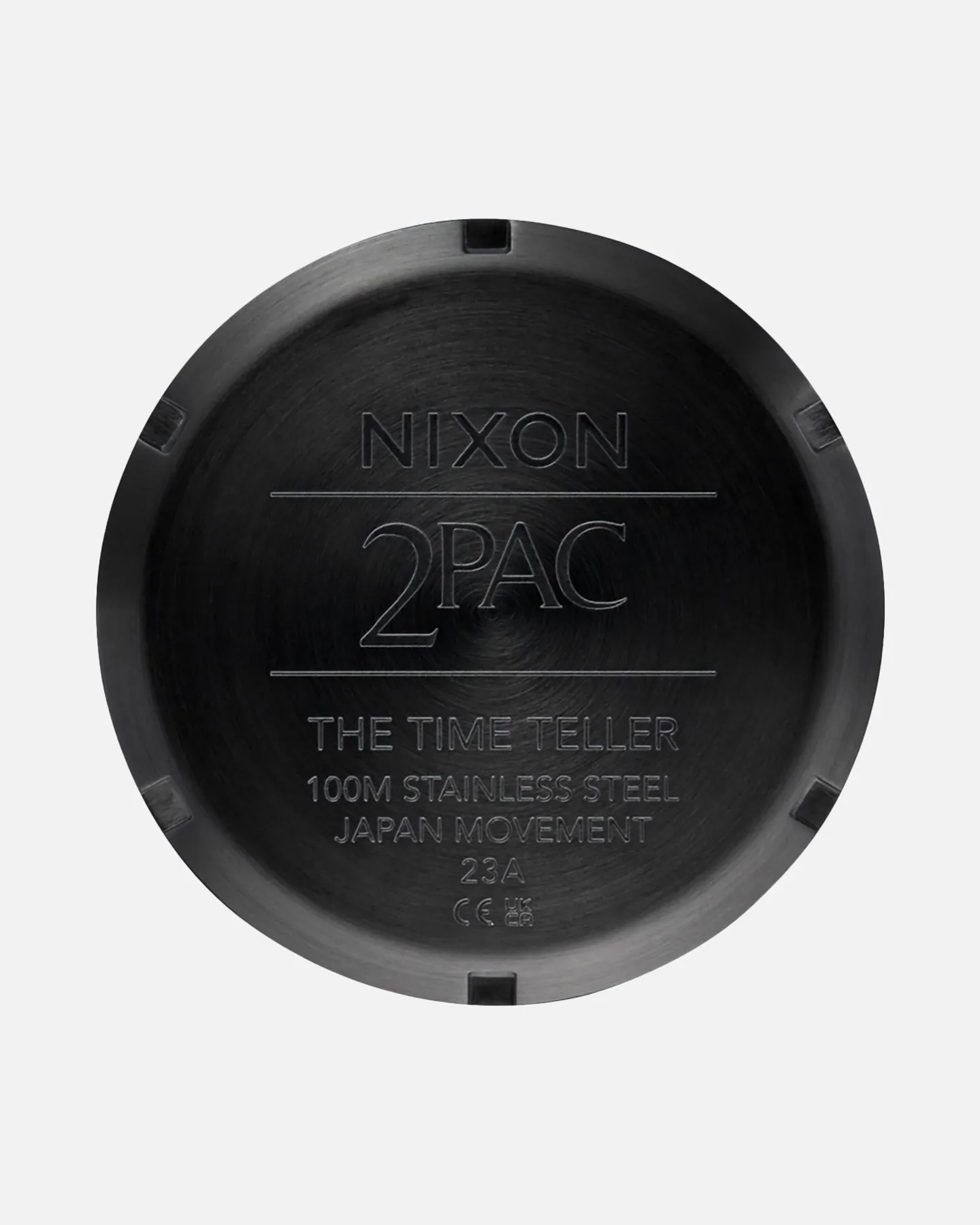 Nixon X 2PAC Time Teller Watch Black/Gold