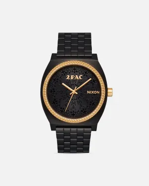 Nixon X 2PAC Time Teller Watch Black/Gold