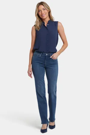 No Gapper™ Marilyn Straight Jeans In Petite - Valencia Surf